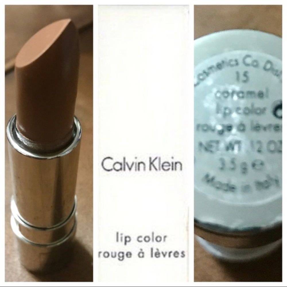 Calvin Klein Lipstick in Caramel made in Italy‎